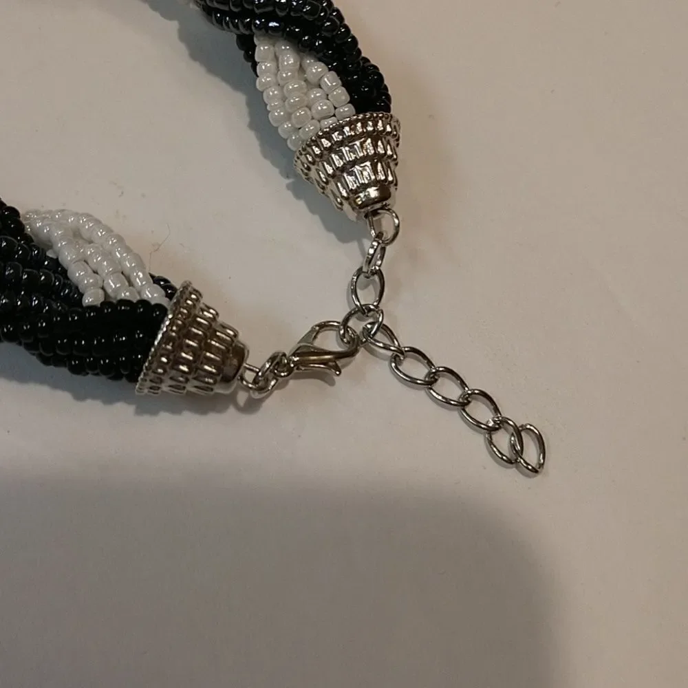 👌 New beaded braid bracelet